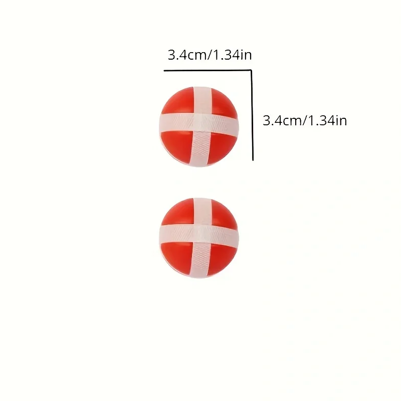 8 uds/20 piezas pelota de destino de Color aleatorio juego de deportes al aire libre lanzamiento y atrapar juguete interactivo para padres e hijos