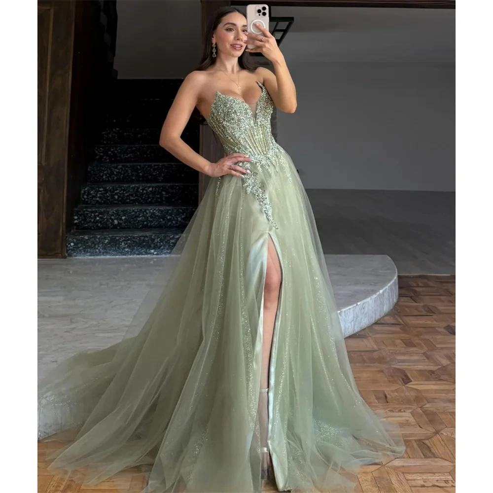 

Prom Party Cocktail Evening Dresses Ball Gowns Elegant Woman Dress for Party Robe Soiree New in Dresses Formal Women Customized