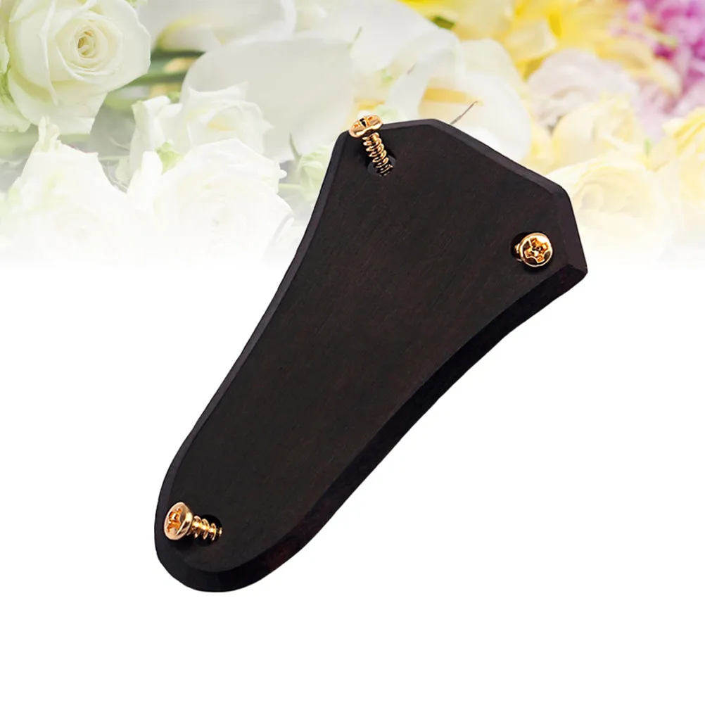 Rosewood Truss Rod Cover Bell Style Electric Guitar Bass Accessory 40Mm Center Bottom Hole Distance 17.3mm Screw Spacing 3 Hole