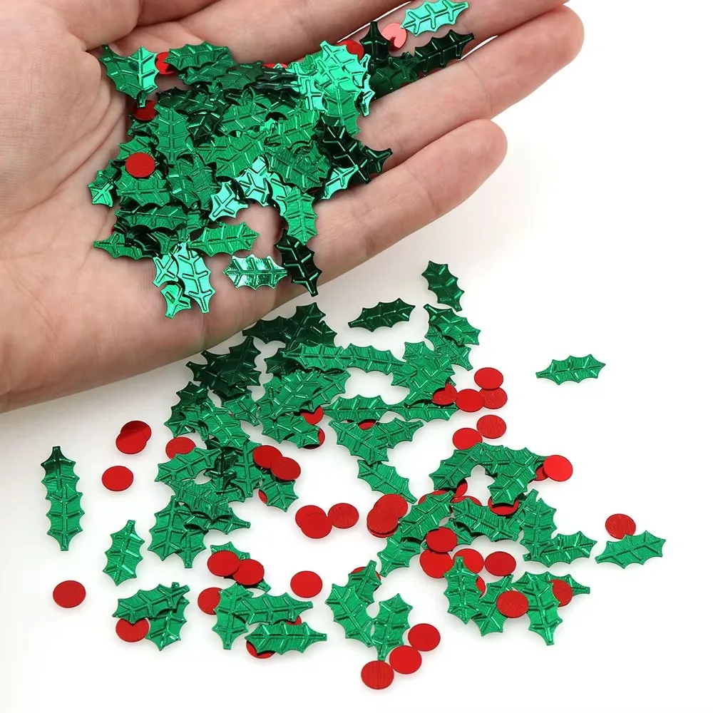Glitzer Weihnachtsbaum Konfetti Alufolie Pailletten Weihnachten DIY Neujahr Zuhause Hochzeit Geburtstag Wurf Party Dekoration Lieferant