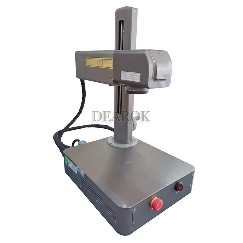 Fiber laser marking machine two-dimensional code engraving engraving and painting metal plastic stall Intelligent fiber laser ​N