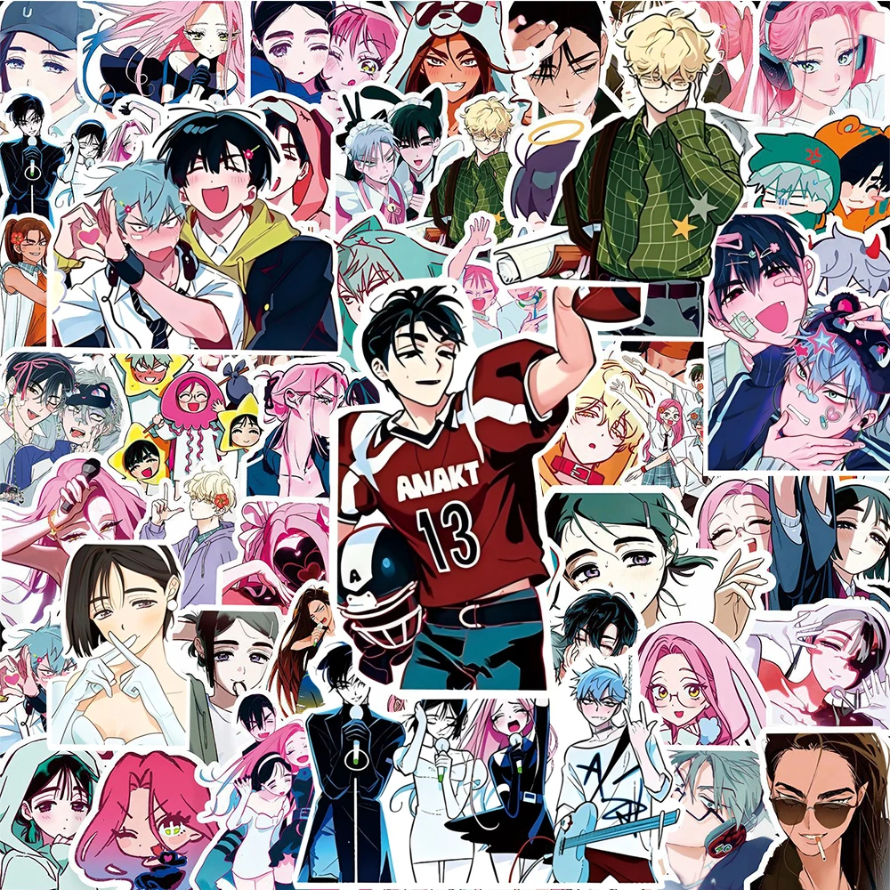 10/30/88pcs Kawaii Alien Stage Anime Stickers Till Ivan Cartoon Decals DIY Scrapbooking Phone Luggage Waterproof Decals Toys