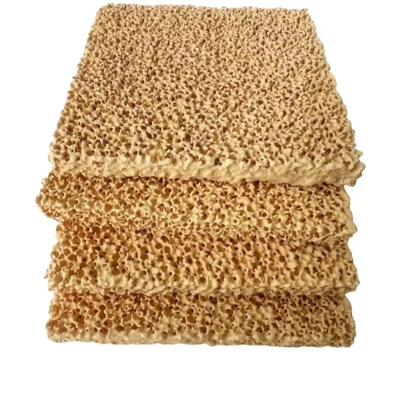 Zirconia Ceramic Filter Screen High-Quality ZrO2 Material 40MM Diameter Foam for High-Temperature Applications