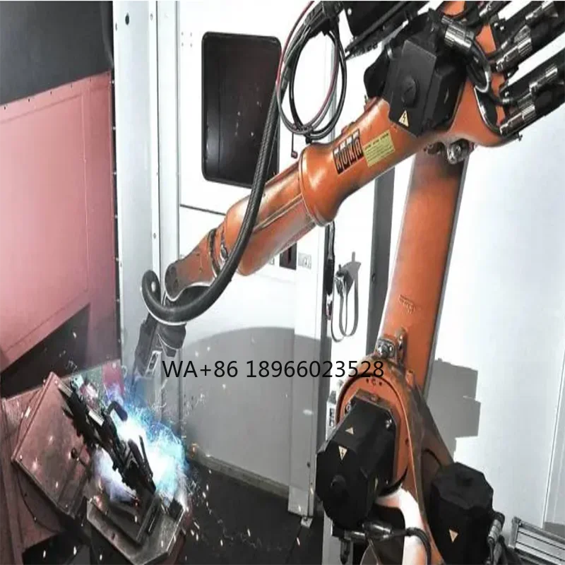 Robot KR16 Welding Robot With Robot Positioner and Welder For Stainless Iron Steel Welding Art Works Manufacturing Plant