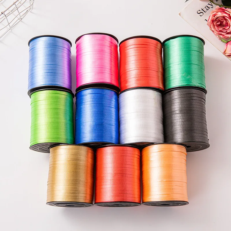 250Yards Balloon Curling Ribbon for Gift Wrapping Balloon Tie Rope Ribbon Wedding birthday party Christmas decoration Supplies