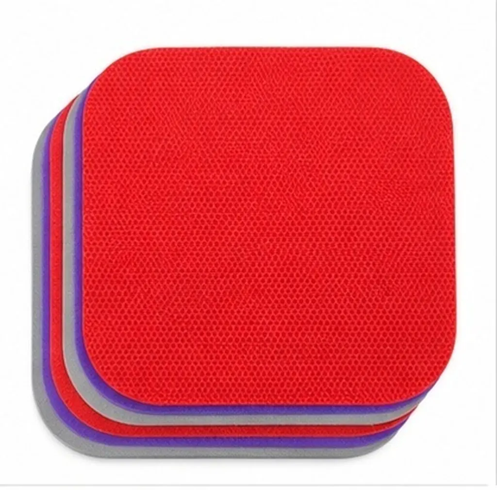 6Pcs Jar Opener Gripper Pads Rubber Square Non-Skid Bottle Lid Opener Mat Multi-Use Kitchen Tool Jar Gripper Pads