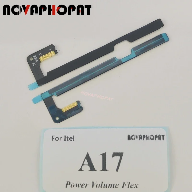

Novaphopat для Itel A17 включение/выключение питания, громкость вверх вниз ленточная Кнопка питания гибкий кабель лента