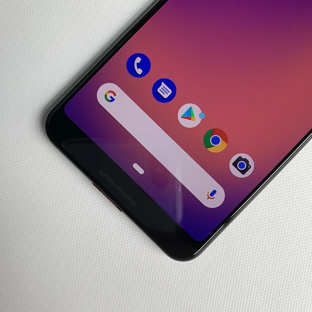 هاتف جوجل بيكسل 3 الأصلي بشاشة 5.5 بوصة و64 جيجابايت/128 جيجابايت ROM سنابدراجون 845 أندرويد ثماني النواة 12.2 ميجابكسل ومزدوج 8 ميجابكسل 3 هاتف