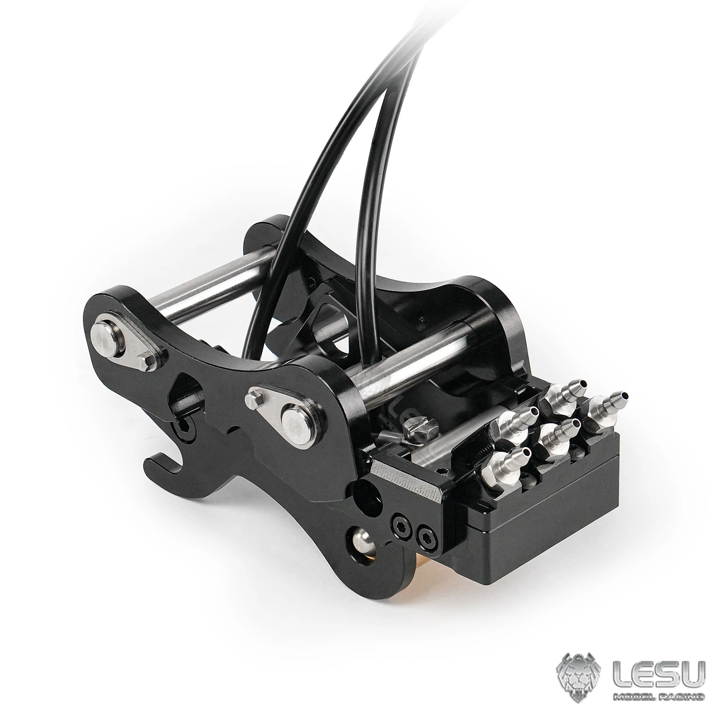LESU Metal Quick Release Coupler Parts for 1/14 LR960 RC Digger Demolition Machine Aoue Remote Control Full Hydraulic Excavator