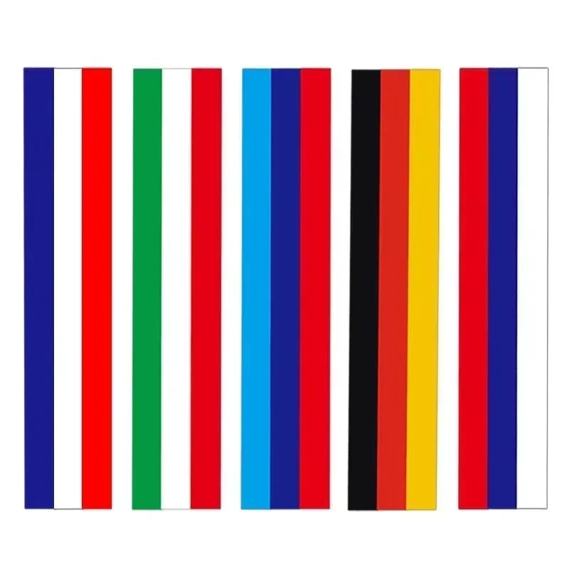 Car Sticker Steering Wheel Decoration with German Flag Car Film Steering Wheel with Personalized Three-Color Label Accessories - view 4