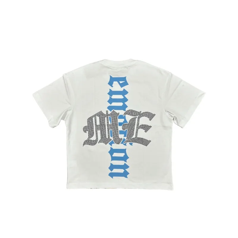 تي شيرت Y2K Retro Graphic للرجال - قميص كاجوال مطبوع من كيوبيد آند مي من الخلف - تي شيرت عصري للاستخدام اليومي والمناسبات #3