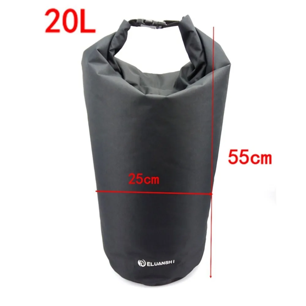 20L Waterproof Dry Bag Outdoor for Travel Rafting Kayaking Swimming Camping surf sup board shorts Multi color kayak boat