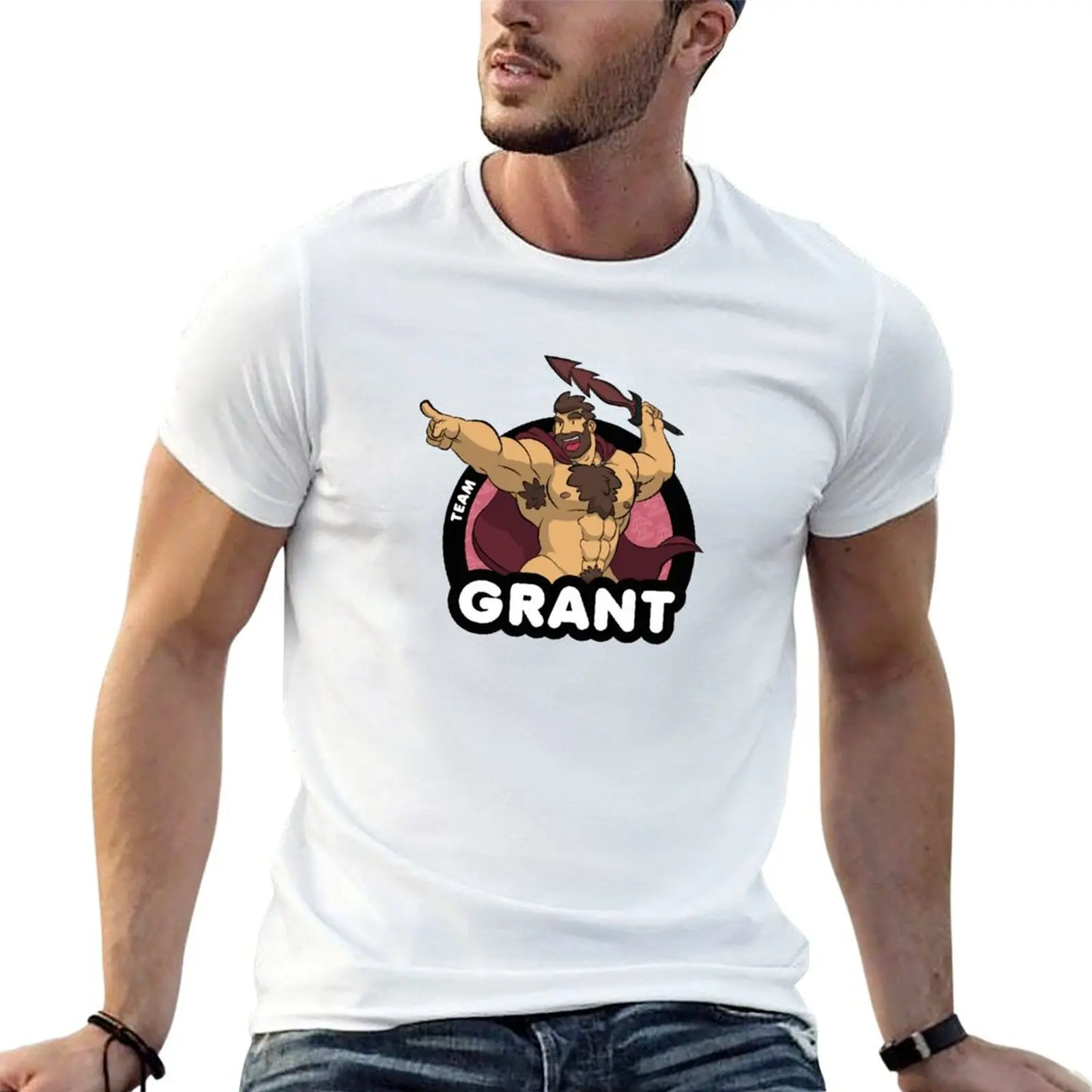 Team Grant - Robin Morningwood Adventure T-Shirt Casual Fashion Short Sleeve Cotton T-Shirt