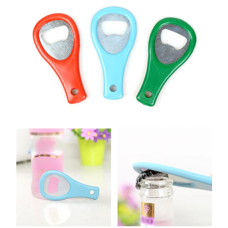 

1Pc Portable Jar Opener Mini Jar Opener Iron Bottle Opener Non-Slip Handle Can Beer Bottle Opener For Home Kitchen Accessories