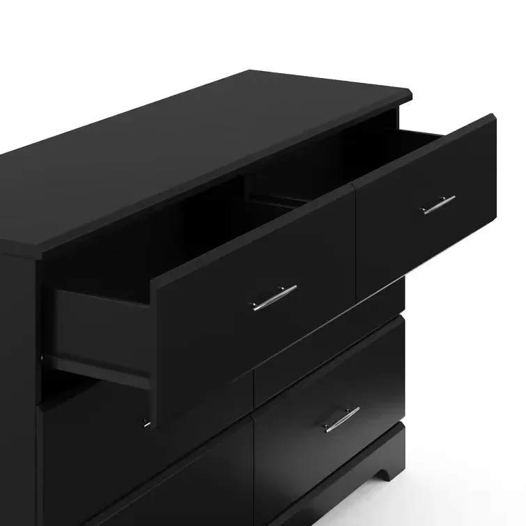 # Modern Minimalist 6 Drawer Dresser, Large Capacity Bedroom Storage Cabinet