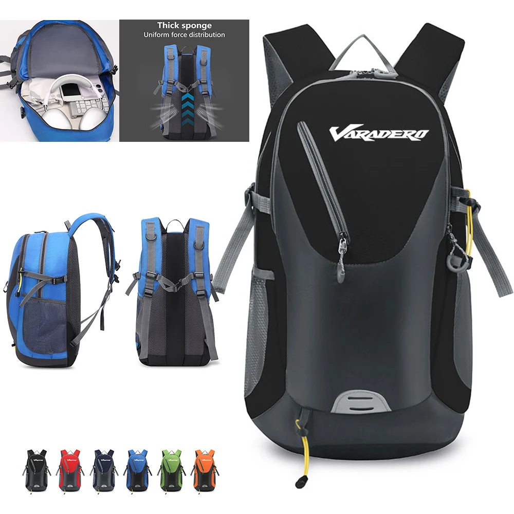 Sacoches Latérales Pour Honda Varadero XL1000 2007-2013 - Nylon Imperméable, Fixation Par Sangles, Pour Pare-chocs