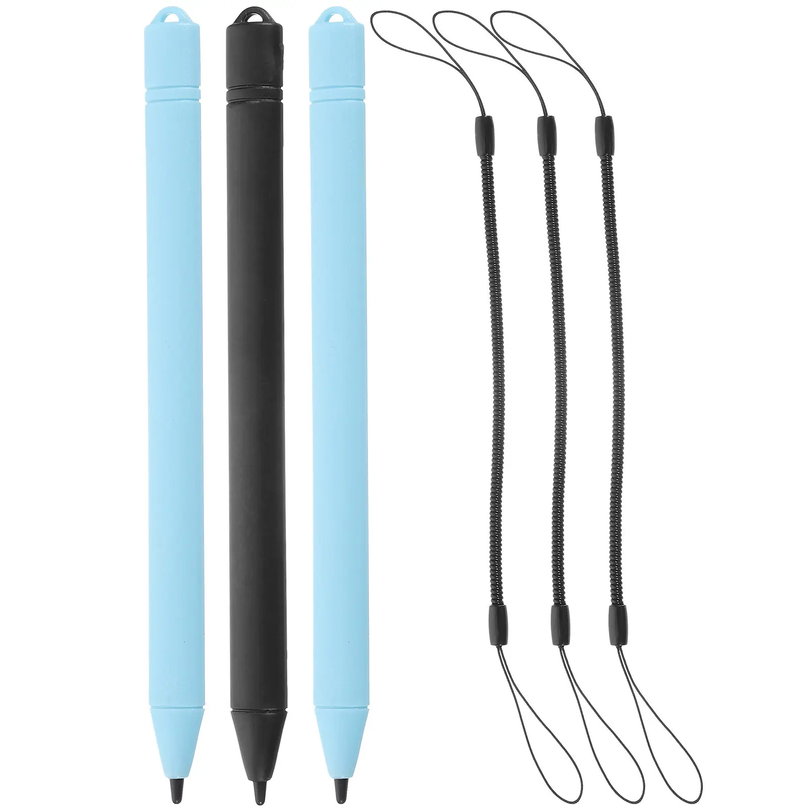 1Set Plastic LCD Drawing Board Pen for Safe Rounded Edges Smooth Writing Tablet Pen Colorful Drawing Pens Parent