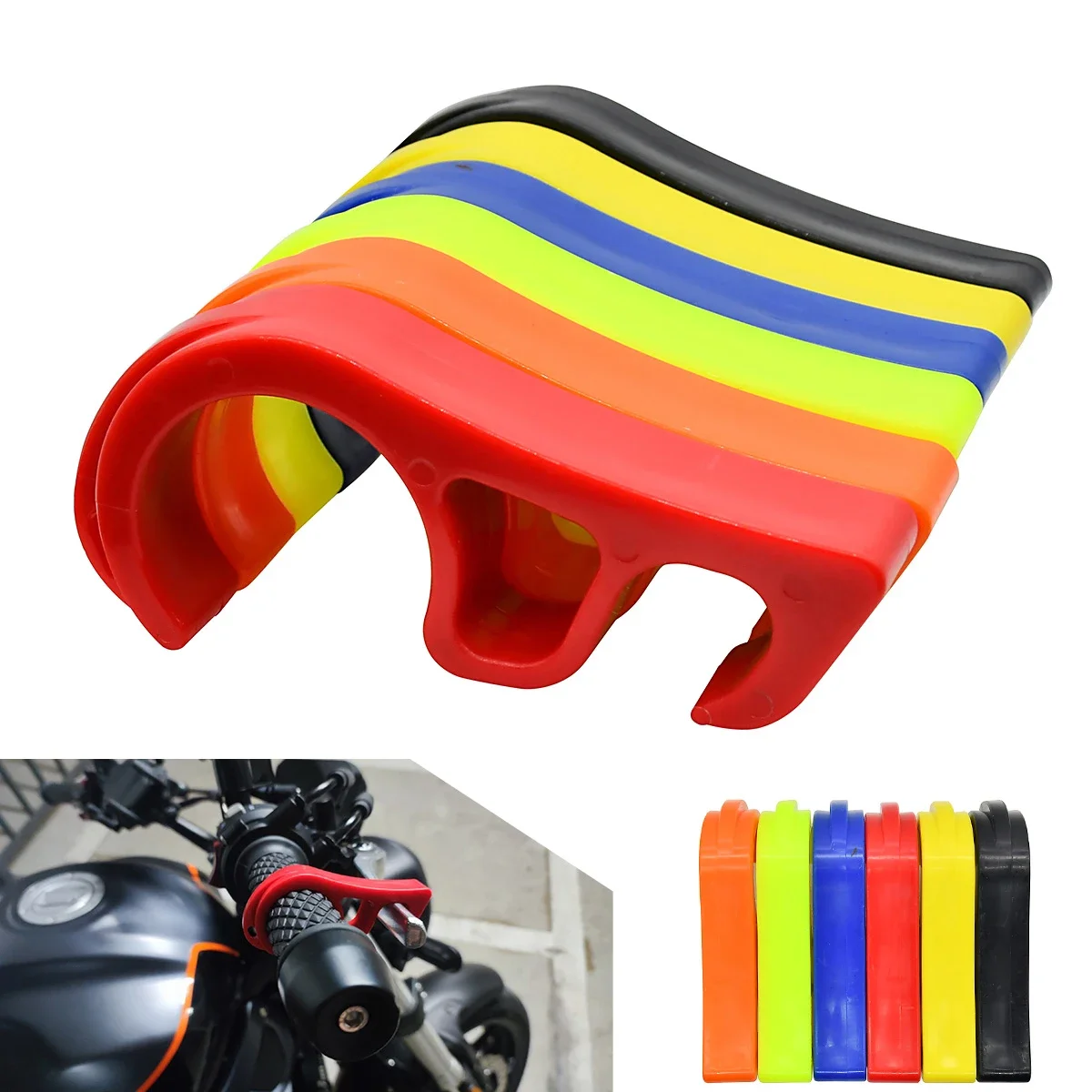 Motorcycle Universal Brake Hook Parking Safety Lock Bicycle Ramp Parking Lock For KTM Honda Yamaha Kasawaki Husqvarna Suzuki