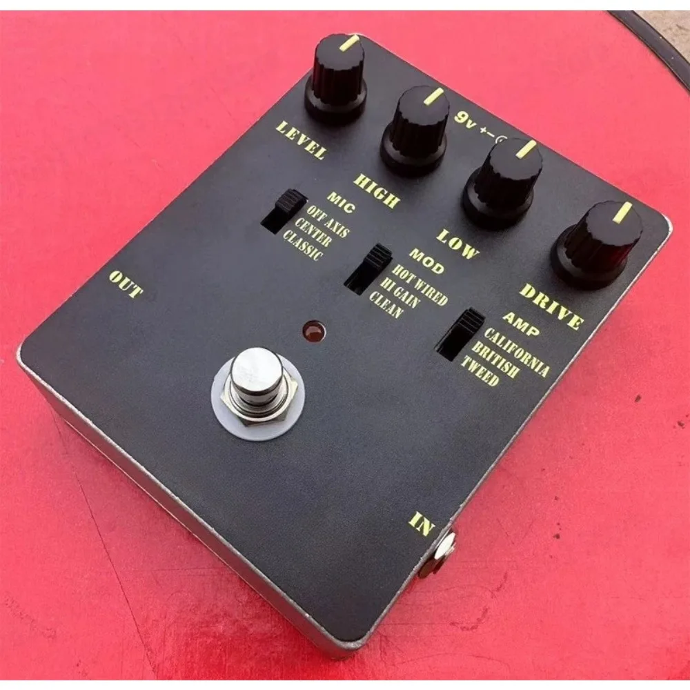 There Is A Demonstration Video of Manual DIY Monolithic Effect Device Tech21 GT-2 Replica Circuit Board PCB Box Head