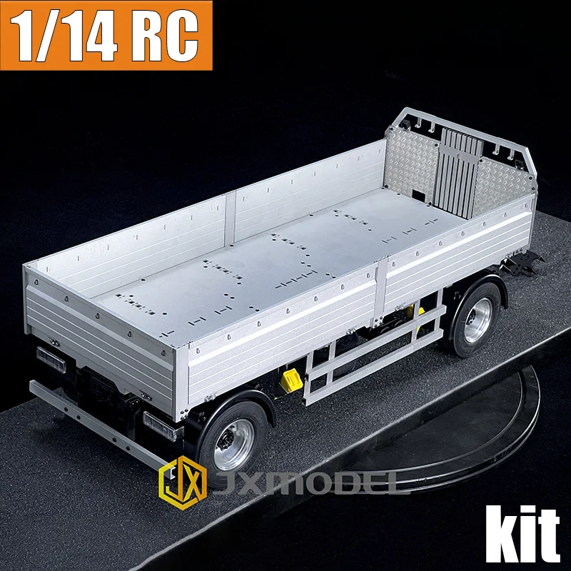 JXmodel Simulation JX-QG02 Full Trailer KIT 1/14 Model for 1/14 RC Truck JXmodel Car