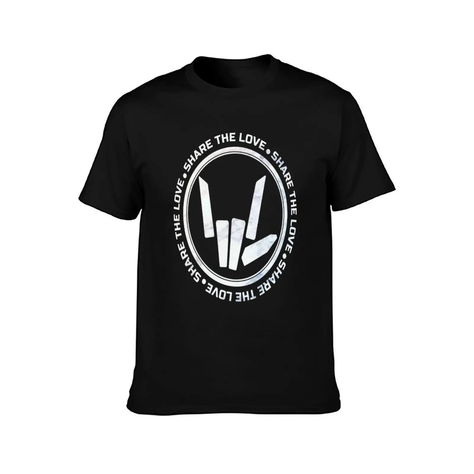Share The Love T-Shirt Basic Regular Fit Casual T-Shirt