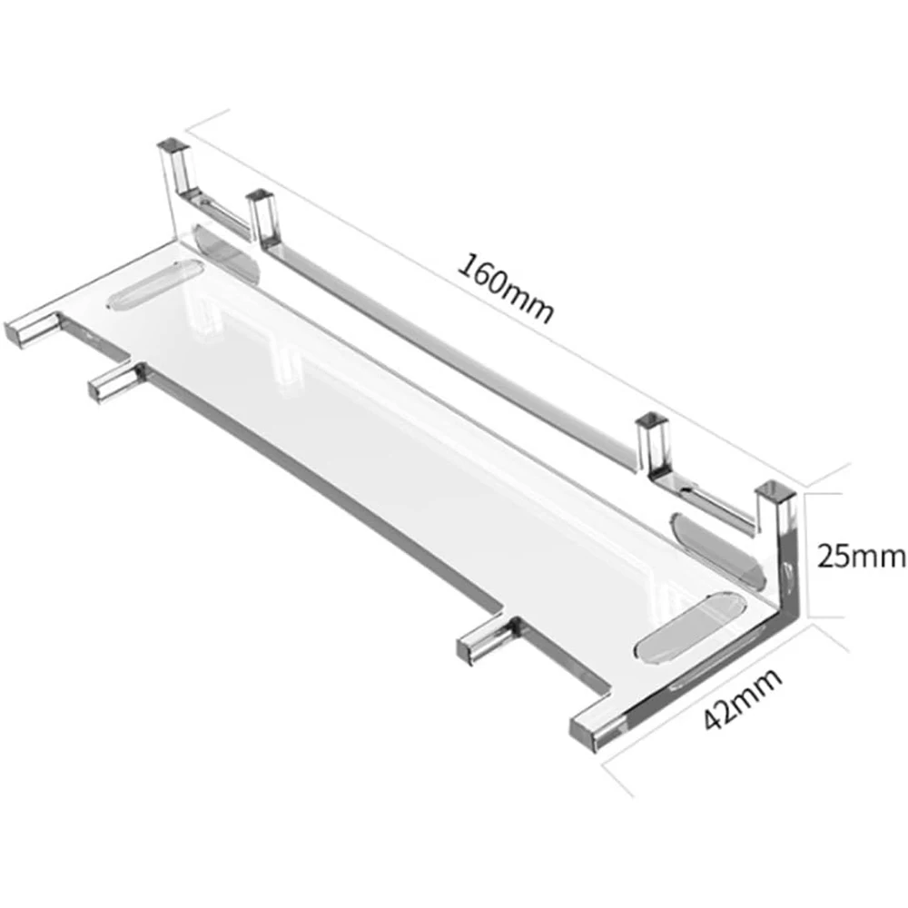 لوحدة التحكم الأفقية النحيفة PS5 تدعم دعم ثابت رف تخزين المضيف شفاف ومستقر لتوفير المساحة لإصدار DualSense5