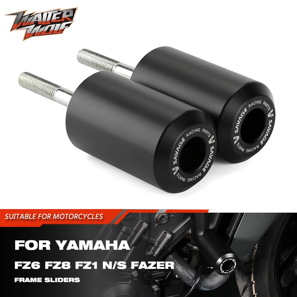 Fazer Frame Slider Crash Protector For Yamaha FZ1 FZ6 FZ8 N/S FZ6S2 FZ-6 FZ-1 FZ-8 2004-2015 Motorcycle Fairing Bobbin Pad