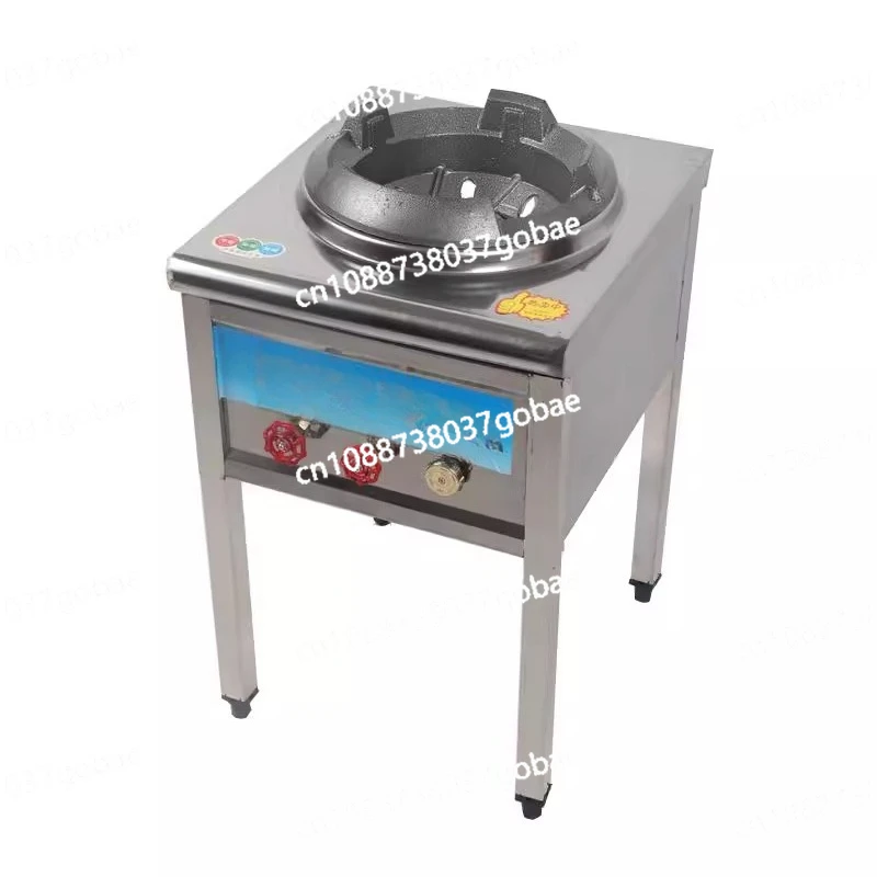

Commercial Stove Stainless Steel Single Stove Liquefied Fierce Fire