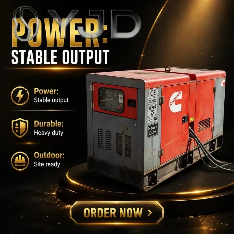 CE EPA Generator 150 Kva Dynamo Motor 220V 80Kw 3 Phase Alternator Silent Type Open Frame Leroy Somer DC 200A