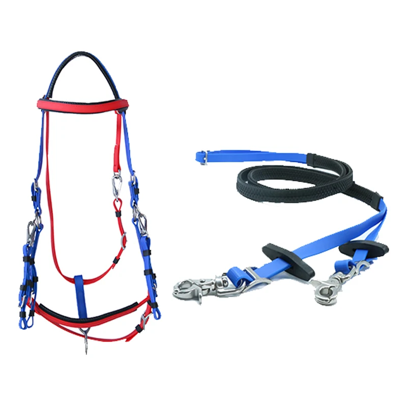 Western and English Style PVC Horse Endurance Racing Bridle Abrasive Resistant Rope Halter for Sale