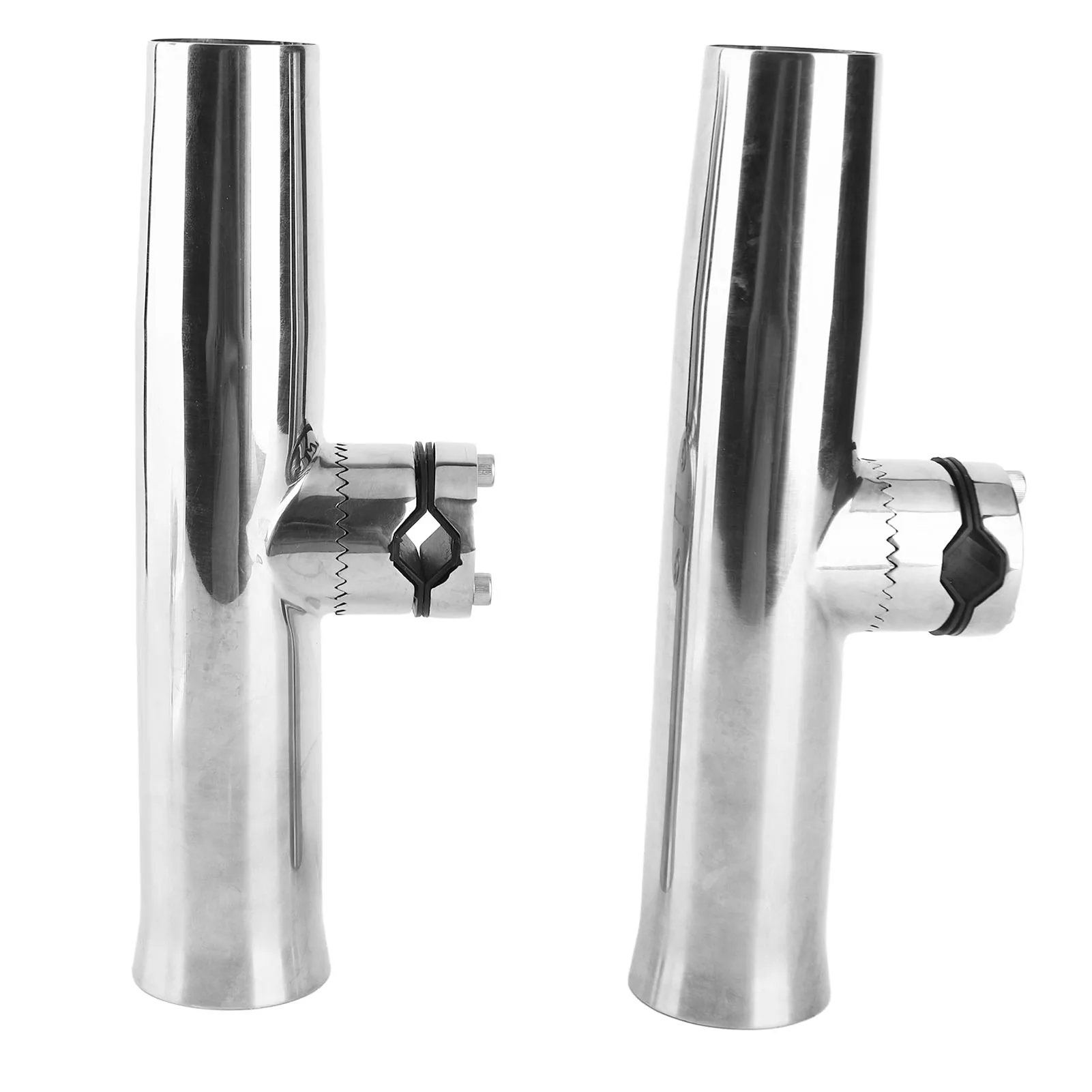 

Fishing Rod Support Stainless Steel Fishing Rod Mount Heavy Duty Rustproof Fishing Pole Rail Mount for Boat Watercraft