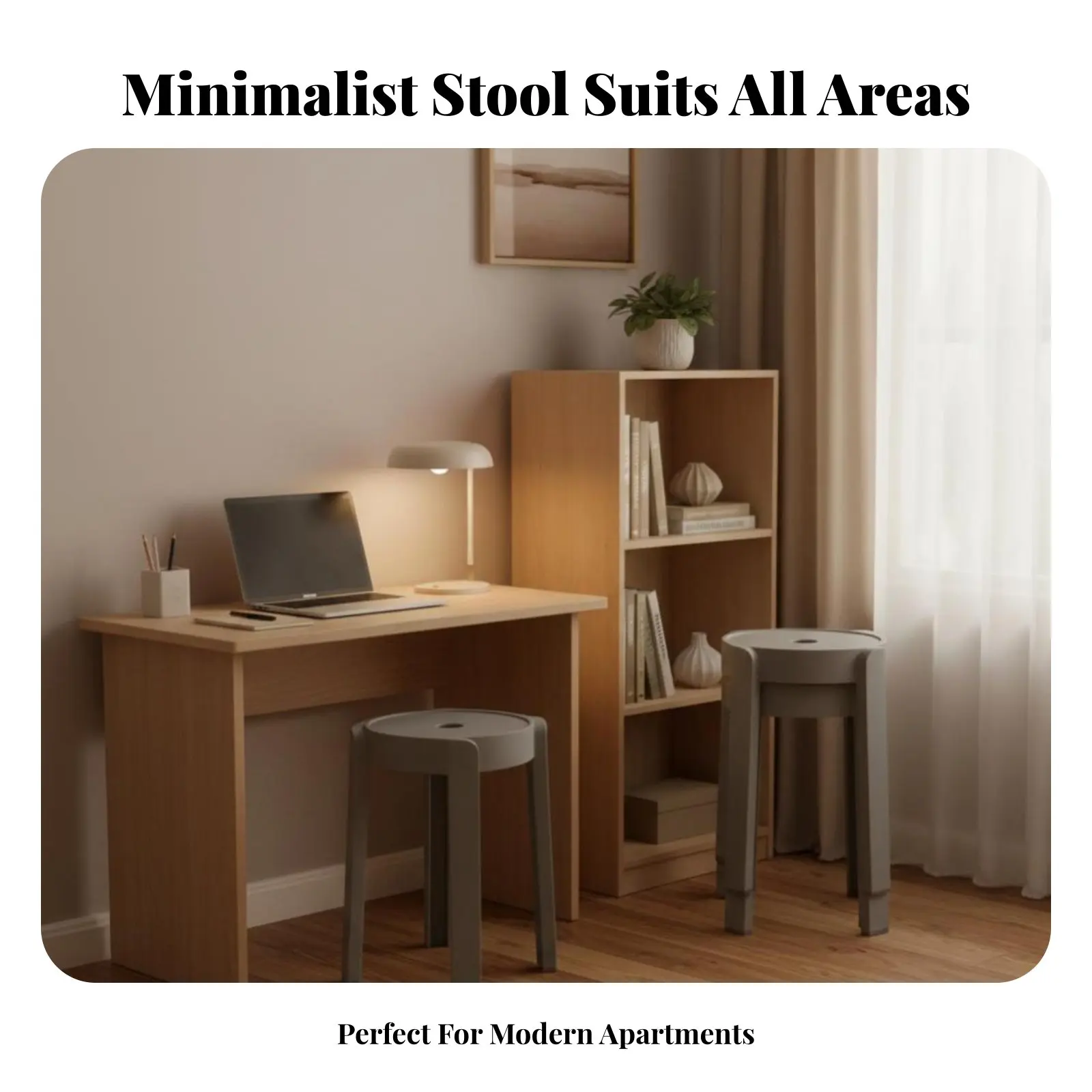 

Складной пластиковый стул: современный минималистичный дизайн, без спинки, экономит место, легкий, для всей семьи, взрослых, столовой, дома