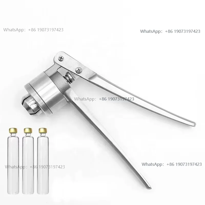 Glass Vial Crimper 8mm Vials Sealing Machine Cap Capper Bottle Crimping Capping Tools