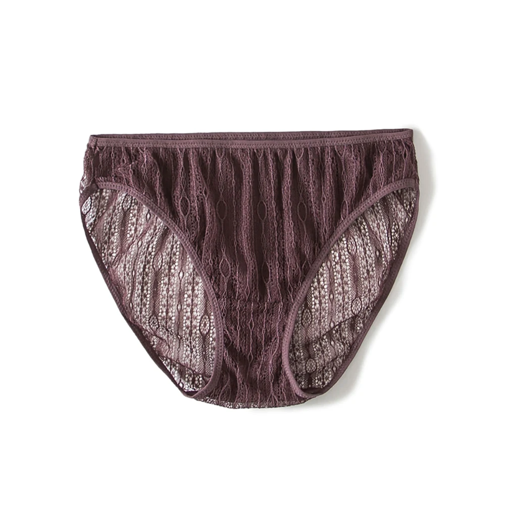 Natural Silk Lace Panties Pure Mulberry Silk Women Underwear Breathable Anti-allergy Drop Shipping Acceptable