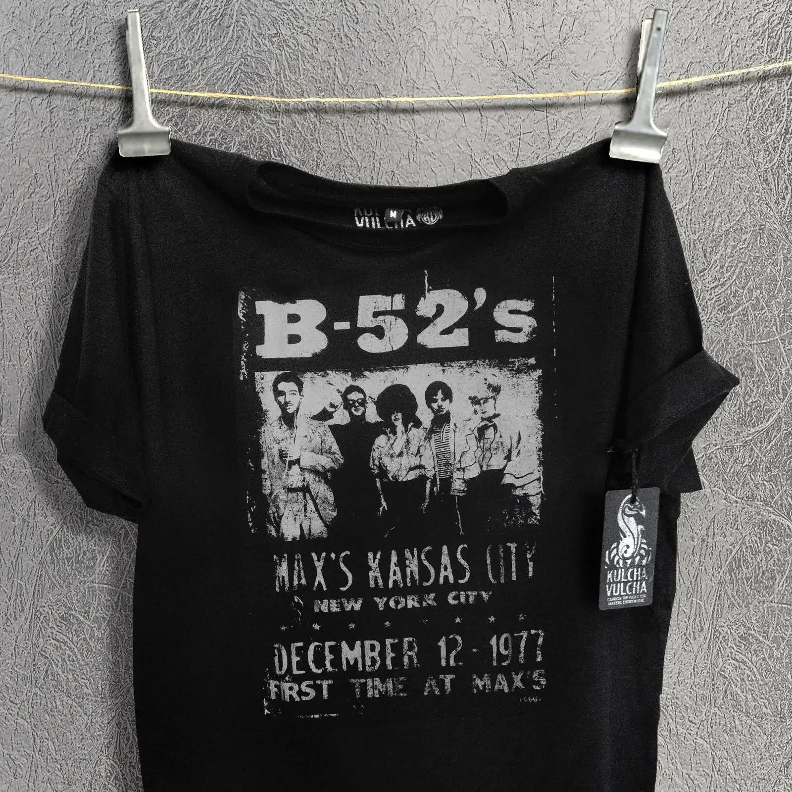 B 52's T Shirt 100 Combed Cotton Fair Wear Approved and Women vintage Washed Stylish graphic Versatile fashion Slightly homme