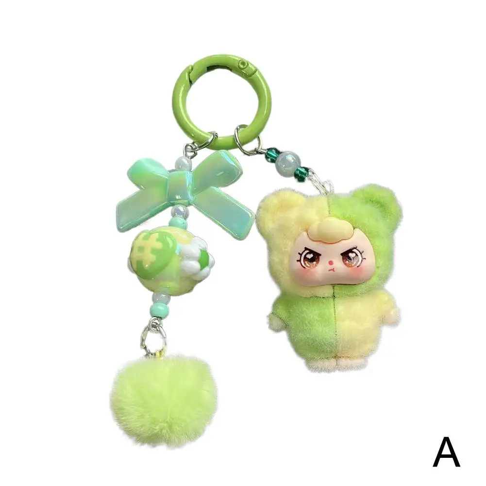BABYTHREE Kawaii Doll Couple Keychain image