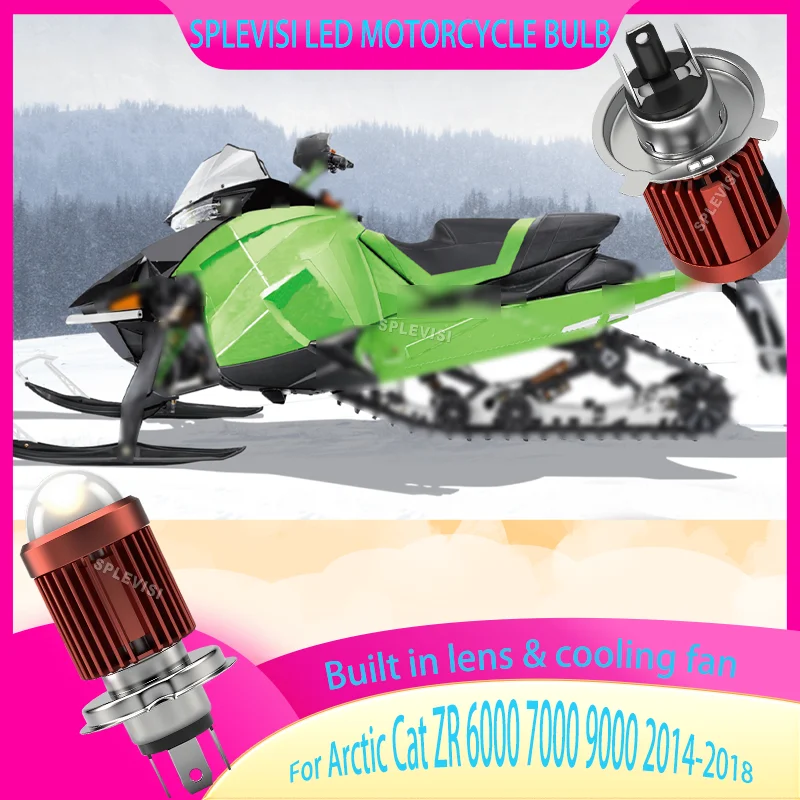 

3000K Yellow 6000K White LED Bulb with Seamless Wireless Connectivity For Arctic Cat ZR 6000 7000 9000 2014 2015 2016 2017 2018