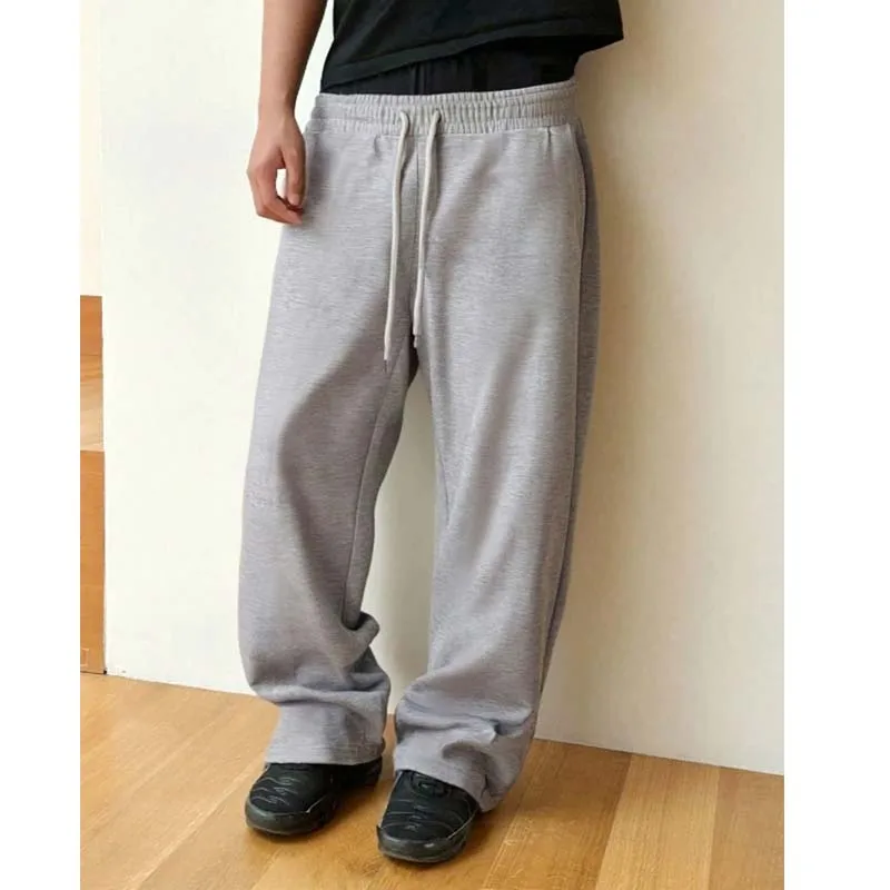 

Men's sanitary pants casual running and fitness pants autumn and winter European and American sports and fleece versatile pants