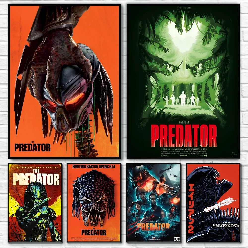 1 قطعة ملصق المفترس ورقة طباعة غرفة المعيشة المنزلي غرفة نوم مدخل بار مقهى الفن اللوحة الديكور