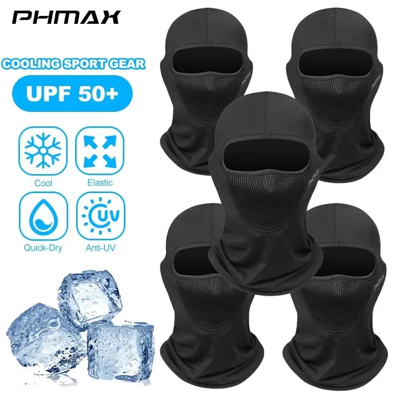 PHMAX Motorrijmasker Windbescherming en warmte Ademend volgelaatsmasker Bivakmuts Hoed Sjaal Kap Moto Biker Windkap