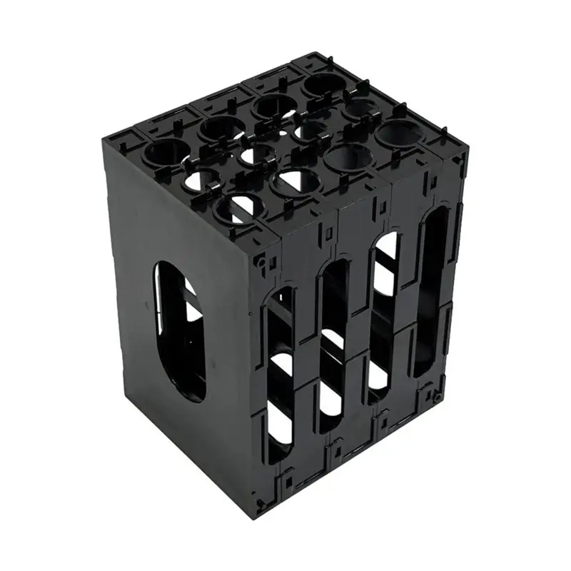 M51K-For CATL EVE 90Ah 105Ah 12V 4S Battery Frame Lifepo4 Battery Cell ABS PC Plastic Holder With Latches