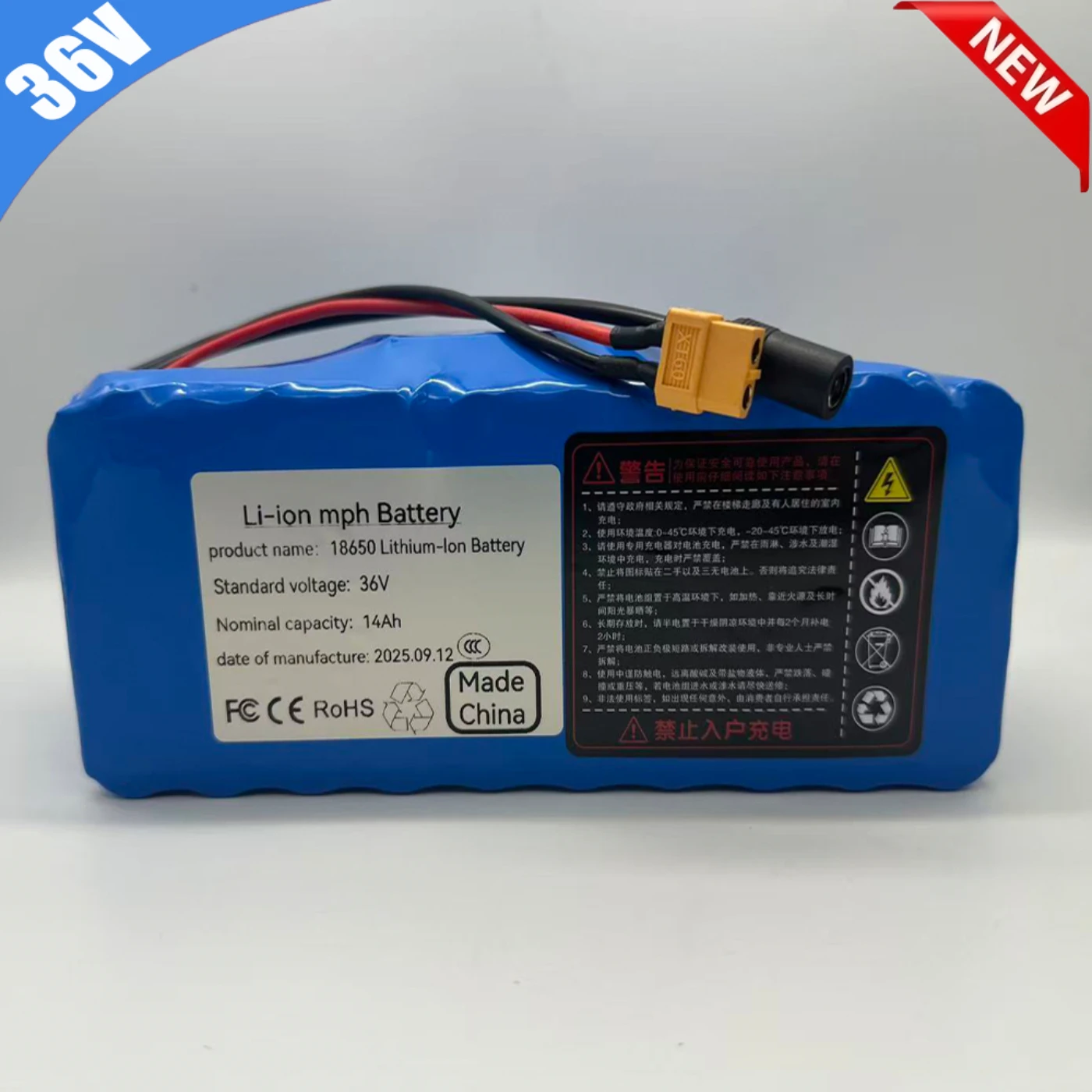 

2025 new 10S4P Electric Scooter 10500mAh 36v Lithium Battery 36V 10.5Ah Electric Scooter Electric Scooter 18650 battery pack