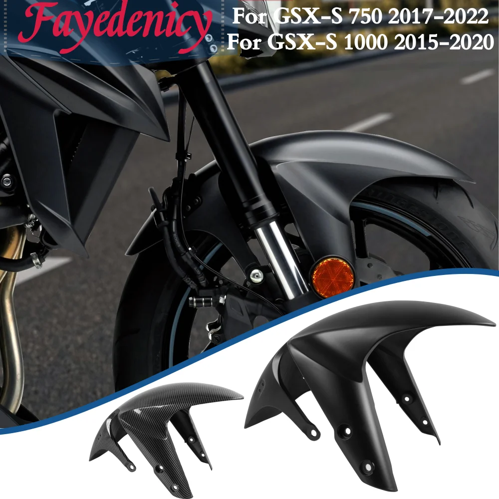 

2017 2018 2019 2020 GSX S1000 GSX-S750 Front Wheel Fender Splash Guard Cover Motorcycle Mudguard for Suzuki GSX-S1000 2015-2022