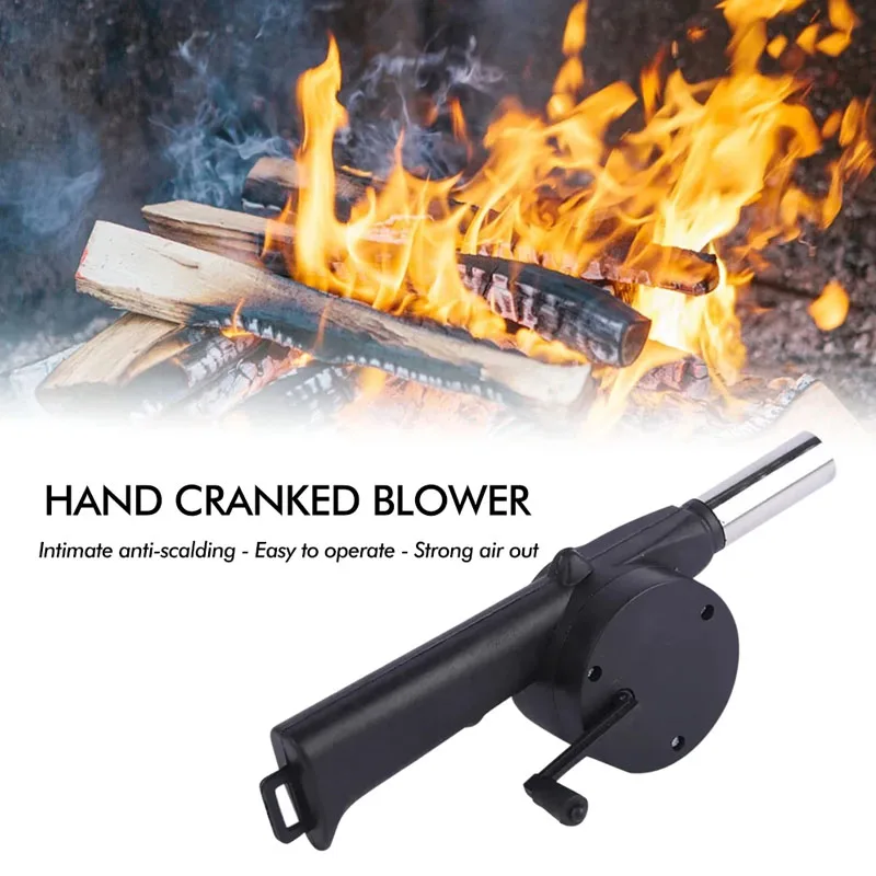 【Hot sales】 Portable Hand-Operated Blower for BBQ, Camping, and Fire Making-Effective and Easy-to-Use Stored Access image 6