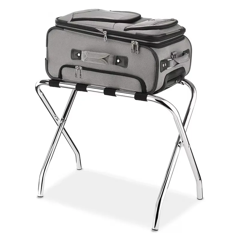 Hotel Wood Luggage Rack Stand Shelf Stable Durable Suitcases Racks Foldable Baggage Holder Storage Holders and Racks