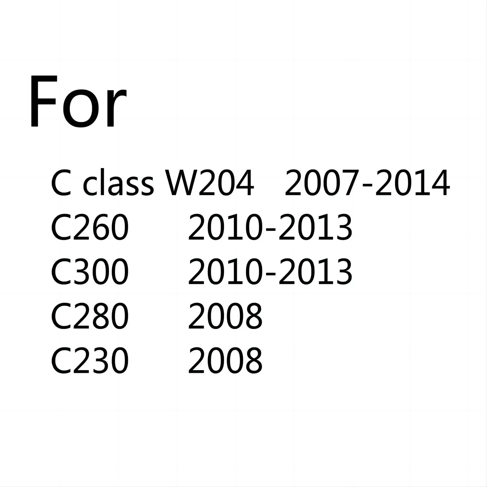 البوب 2 قطعة سيارة Led باب العارض ترحيب ضوء لمرسيدس بنز C الفئة W204 Amg C43 C63 2007 - 2013 2008 2010 2011 2012 اكسسوارات #2