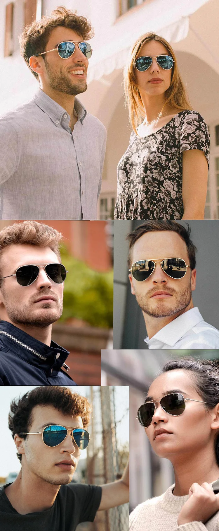 RE Sonnenbrille Mann USA Armee Militär Luftfahrt Pilot Sonnenbrille Glaslinse Frau Luxusmarke Retro Titan Rahmen Hohe Qualität – Detail 8
