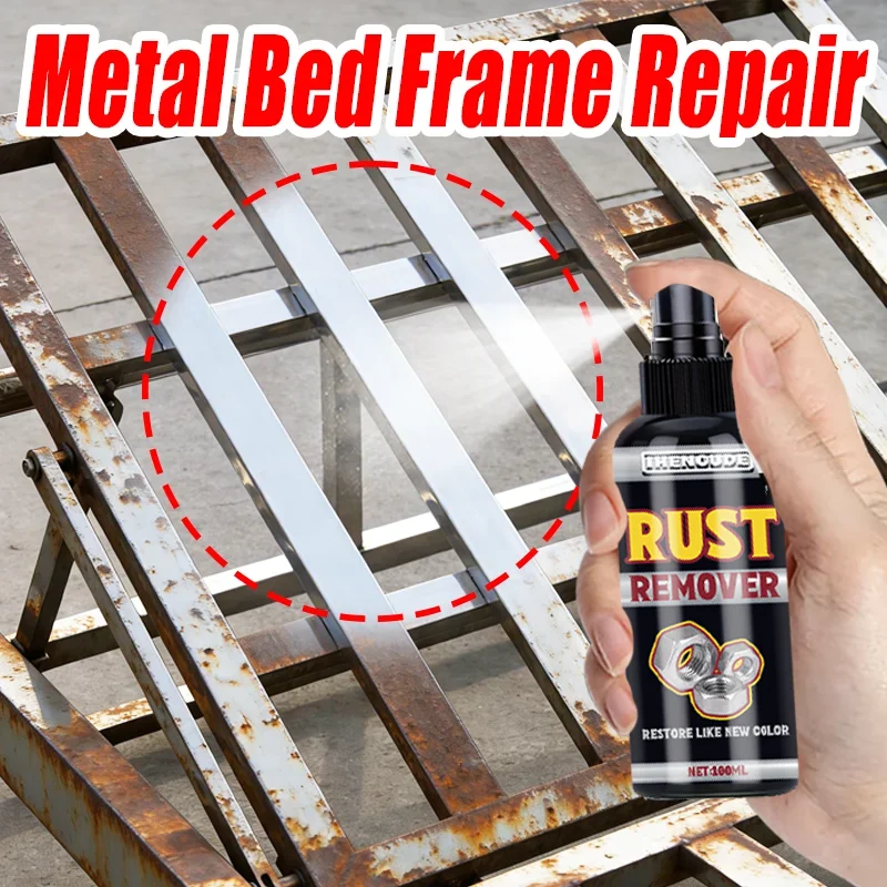 Professional Rust Remover - Safely Removes Tough Rust from Chair Legs, Faucets & Bed Frames, Non-Irritating to Skin