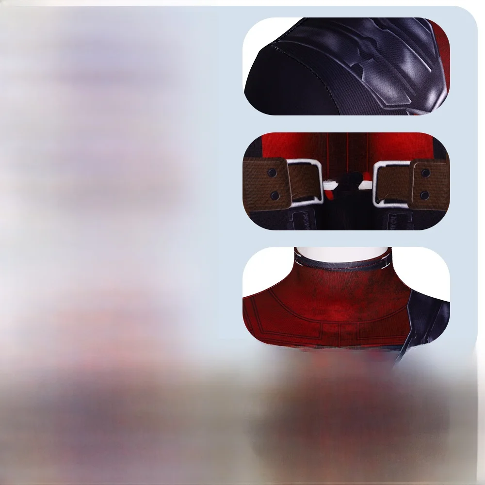 

Deadpool 3 Wade Universe, универсальный обтягивающий костюм на Хэллоуин, национальный сценический костюм, женская мода, лето 2025 г.