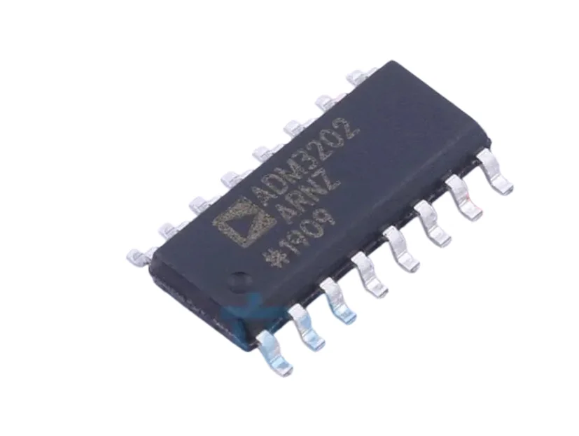 Original genuine ADM3202ARNZ-REEL7 SOIC-16 RS-232 line driver receiver chip